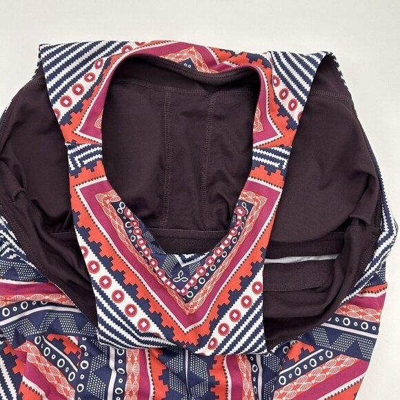 Prana Ariel Dress Womens Size XS Geometric Shelf Bra Racerback - Picture 9 of 10